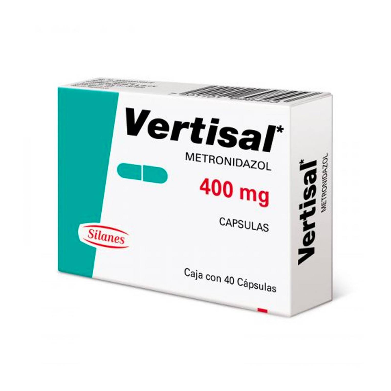 Antiparasitario Vertisal 400 mg 40 Cápsulas