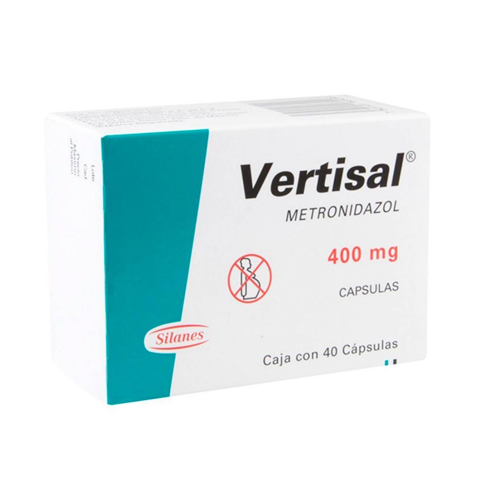 Antiparasitario Vertisal 400 mg 40 Cápsulas