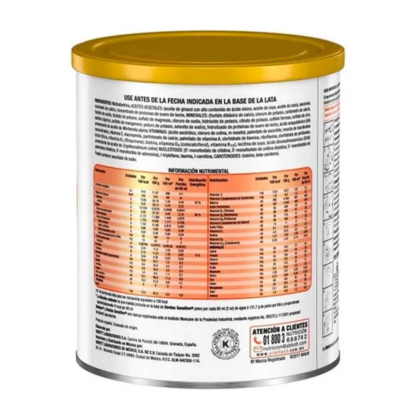 Fórmula Infantil Similac Sensitive Etapa 1 375 gr 