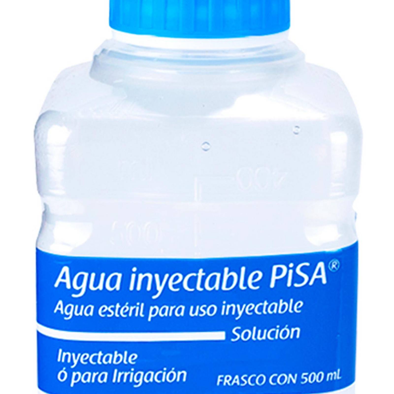 Agua Inyectable PiSA Estéril 500 ml 