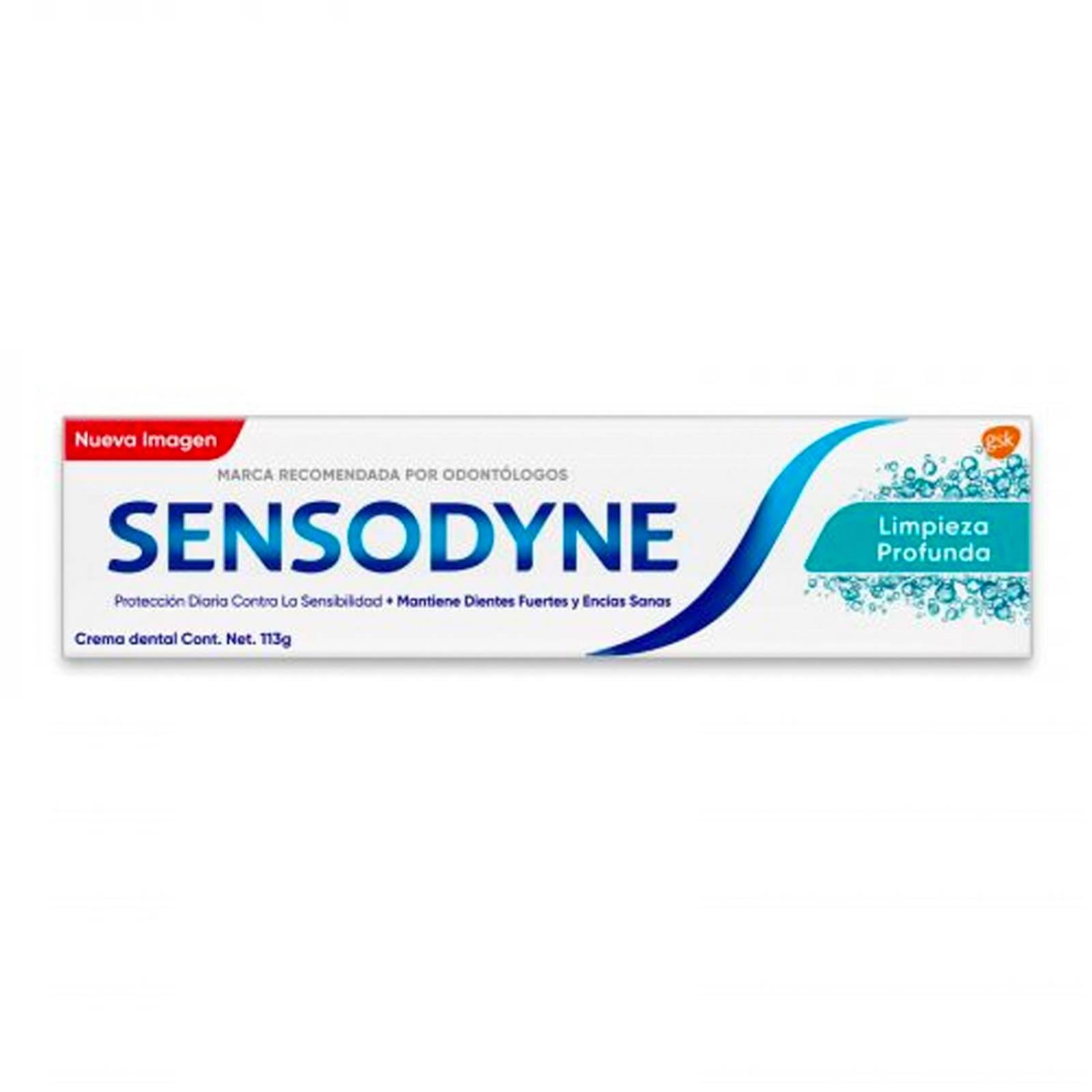 Pasta Dental Sensodyne Limpieza Profunda 113 gr 