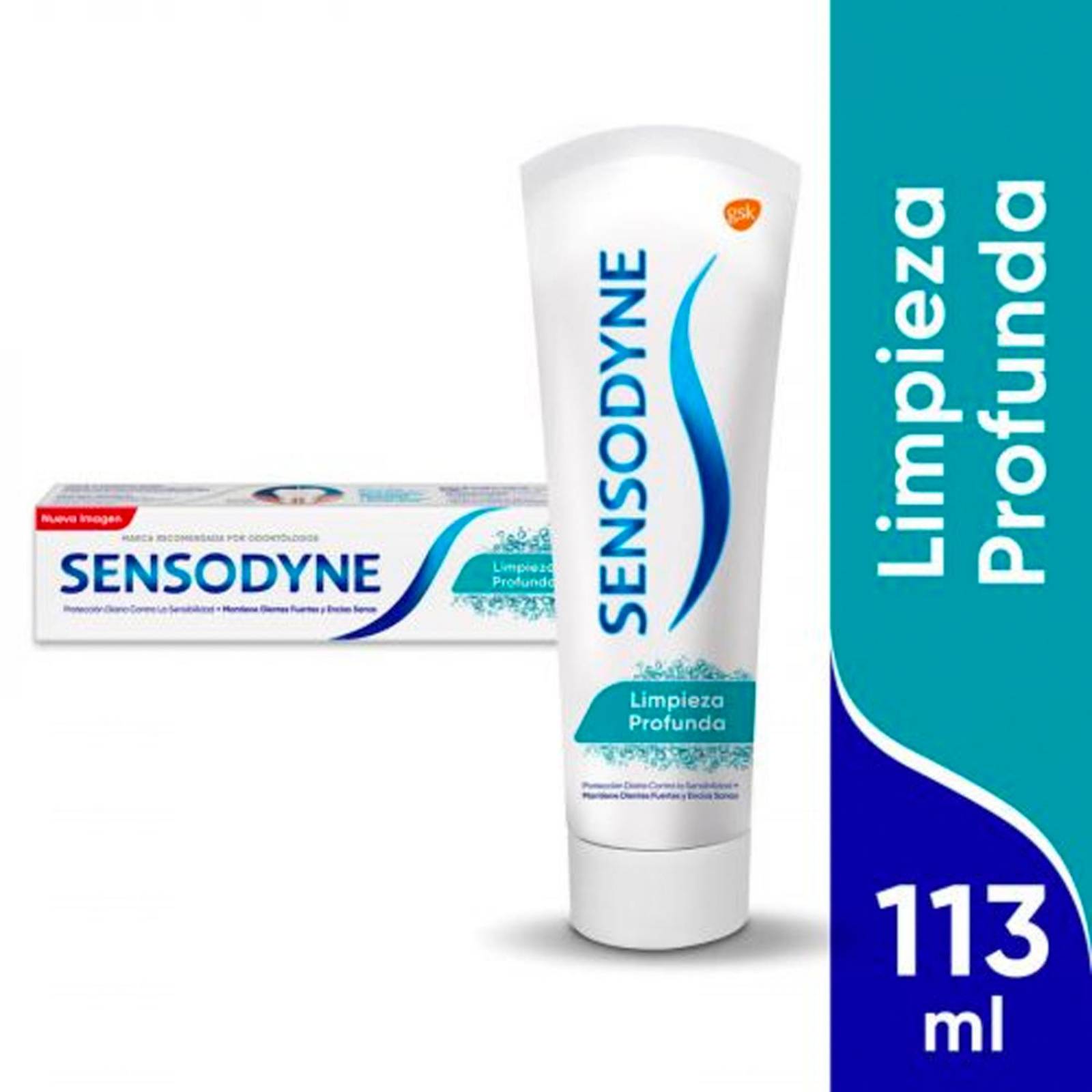 Pasta Dental Sensodyne Limpieza Profunda 113 gr 