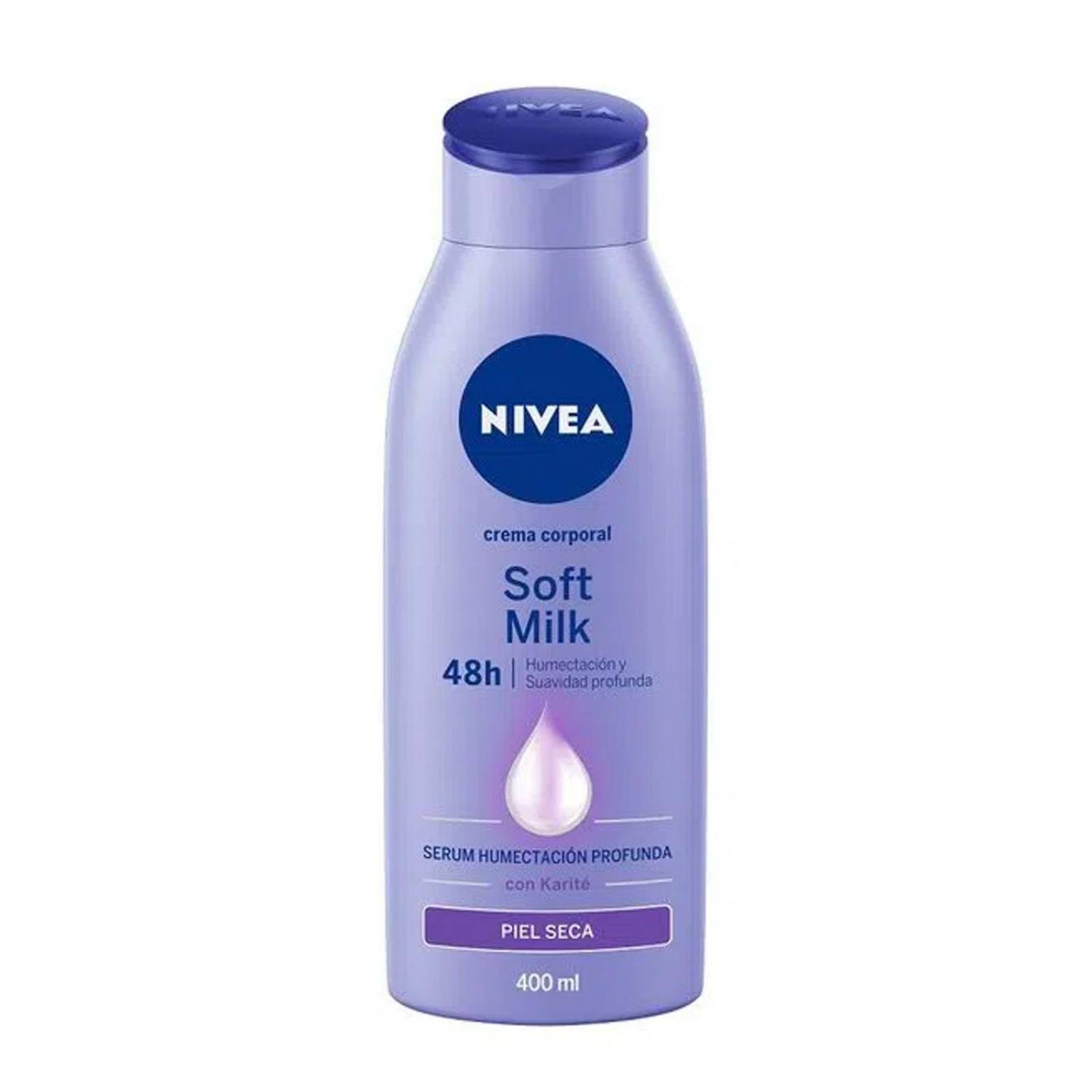 Crema Corporal Nivea Soft Milk Piel Seca 400 ml 