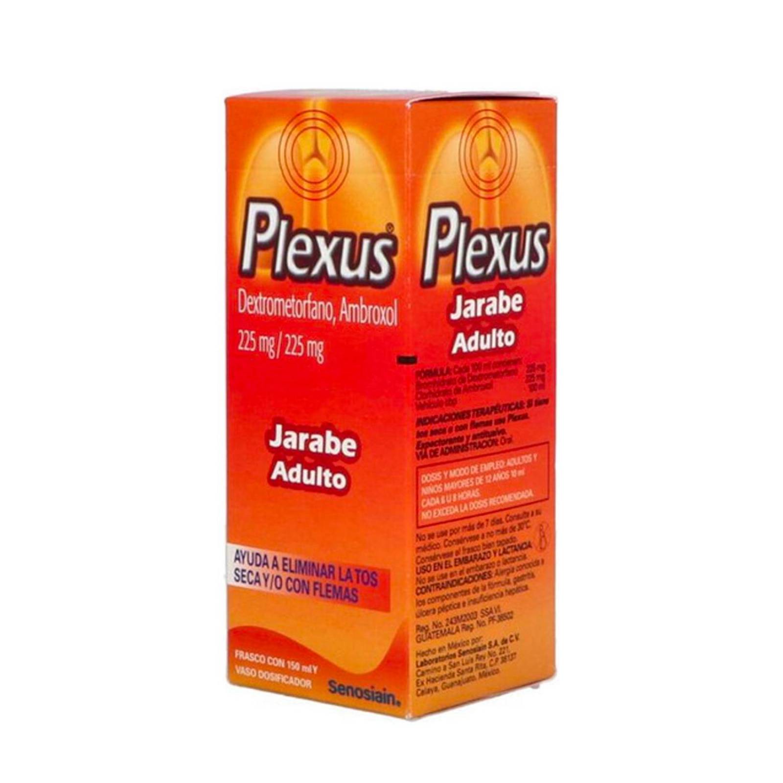 Jarabe Plexus Adulto 150 ml 