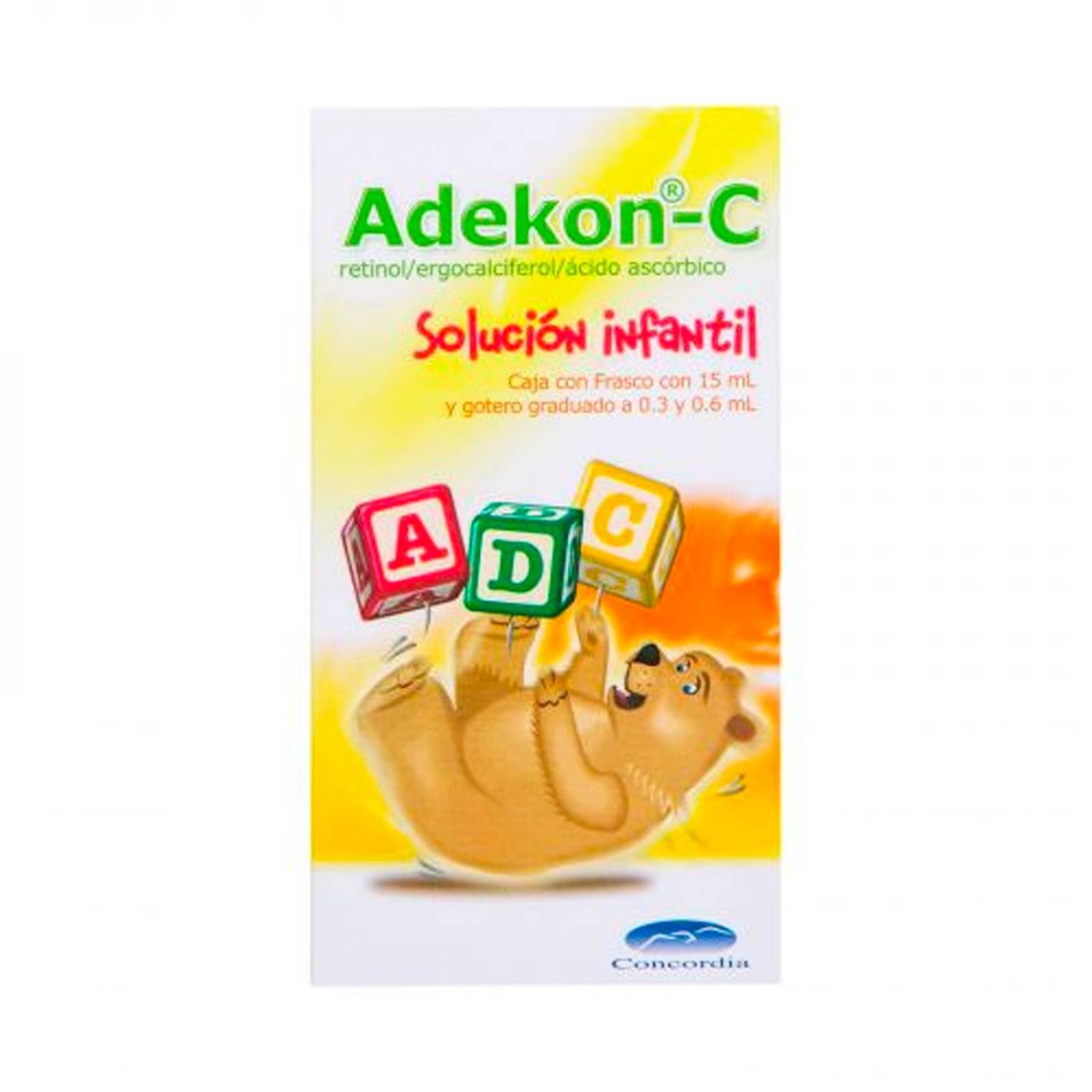 Solución Infantil Adekon-C Gotas 15 ml