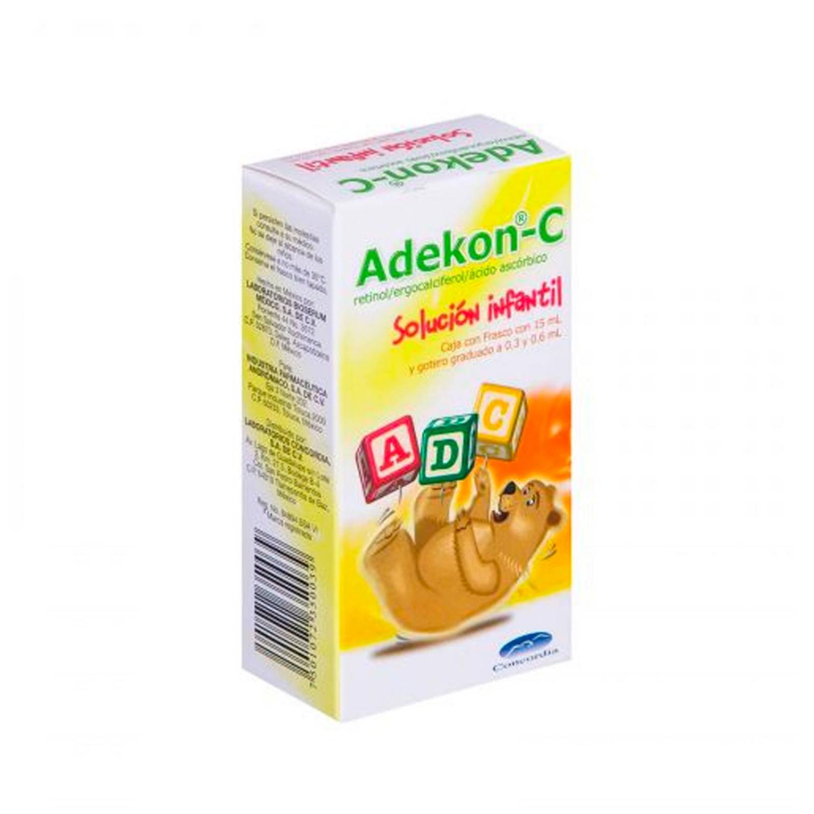 Solución Infantil Adekon-C Gotas 15 ml