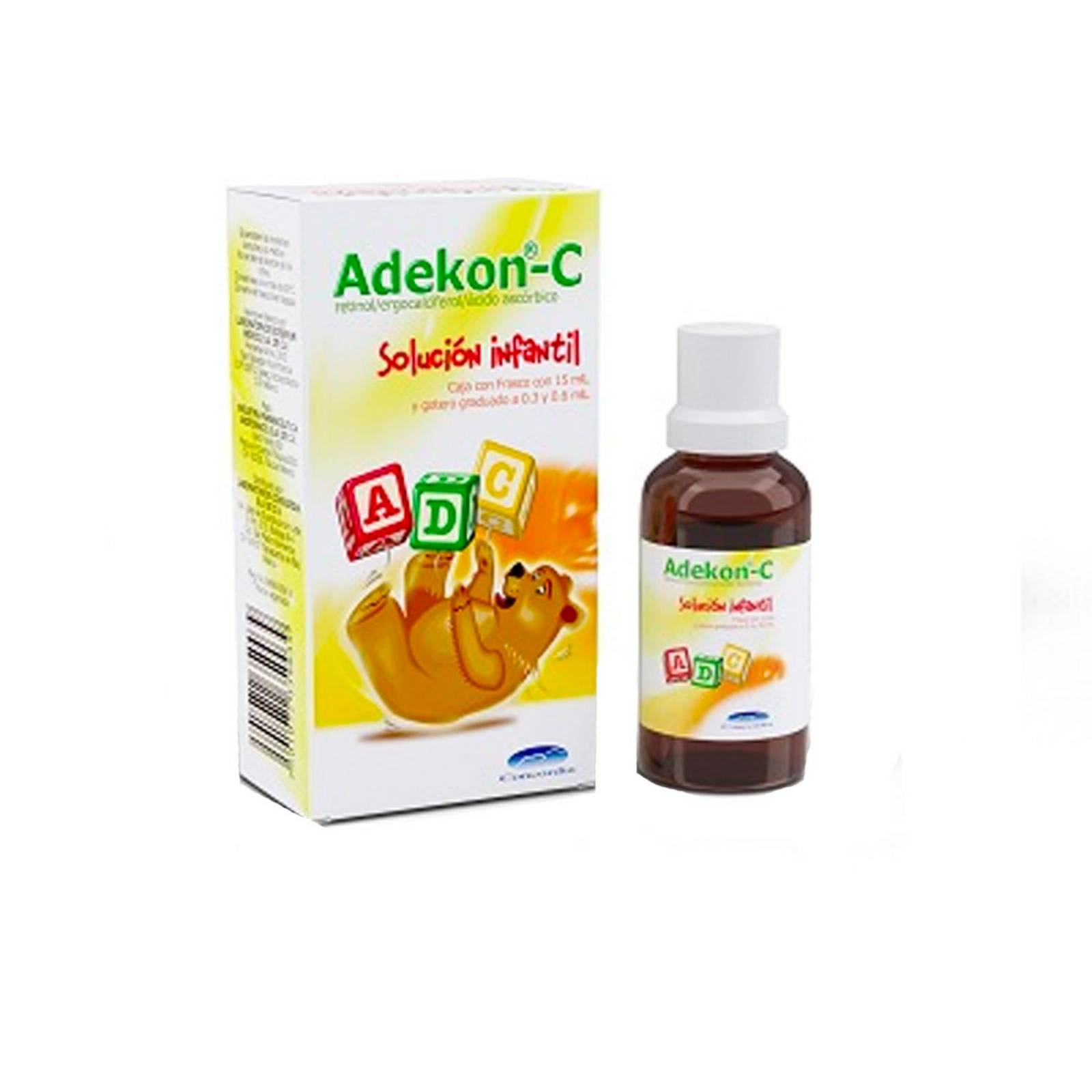 Solución Infantil Adekon-C Gotas 15 ml