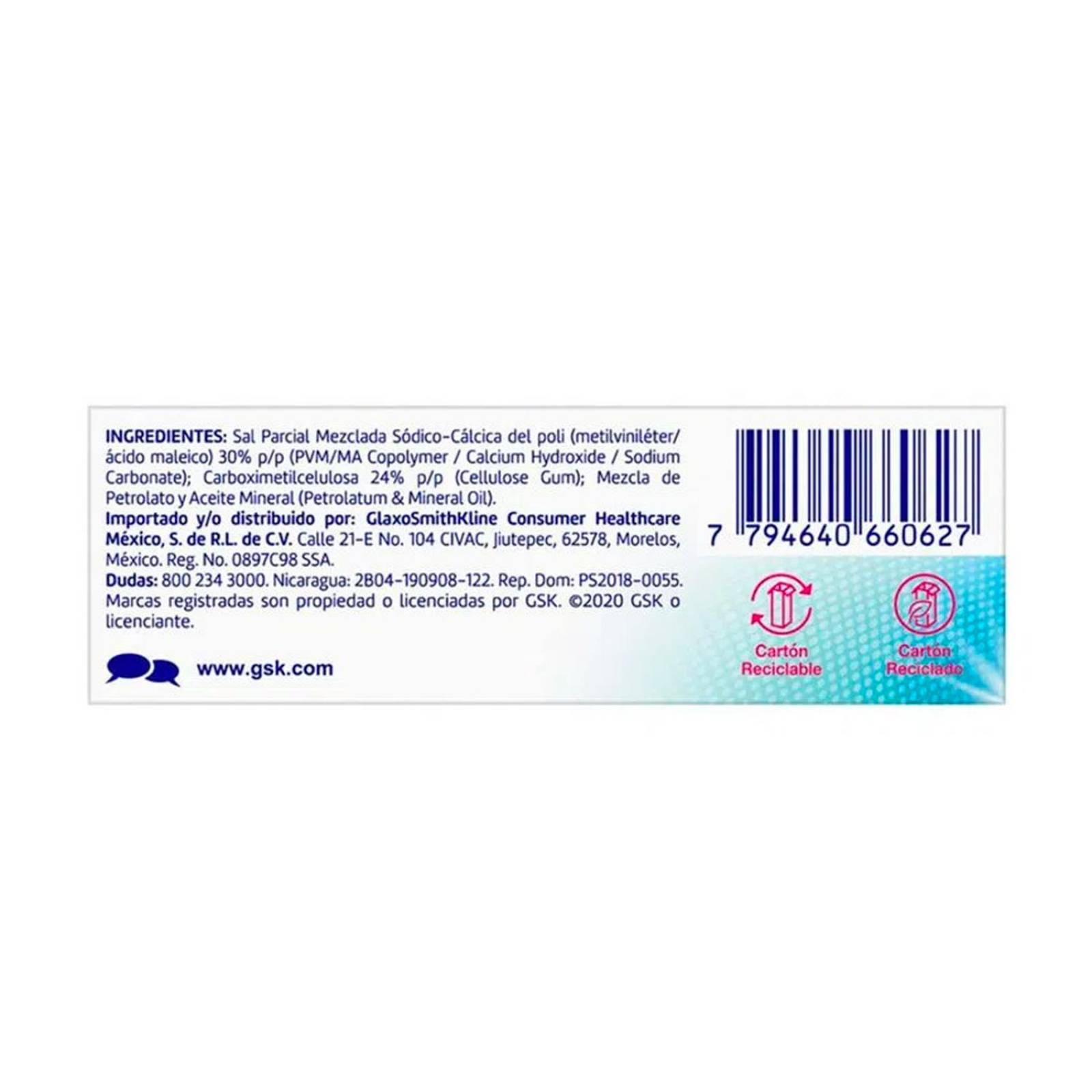 Crema Adhesiva Corega Ultra para Prótesis Dentales 20 gr 