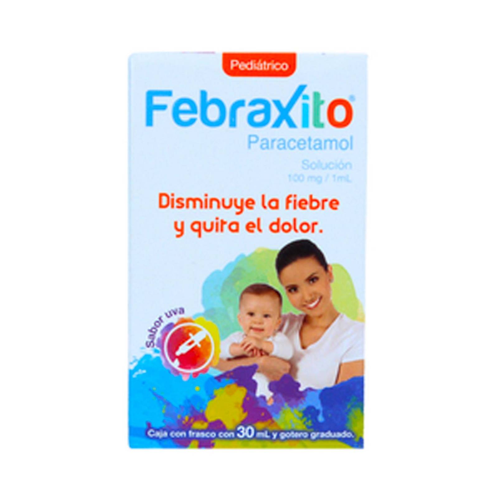 Paracetamol Febraxito Pediátrico 100 mg 30 ml 