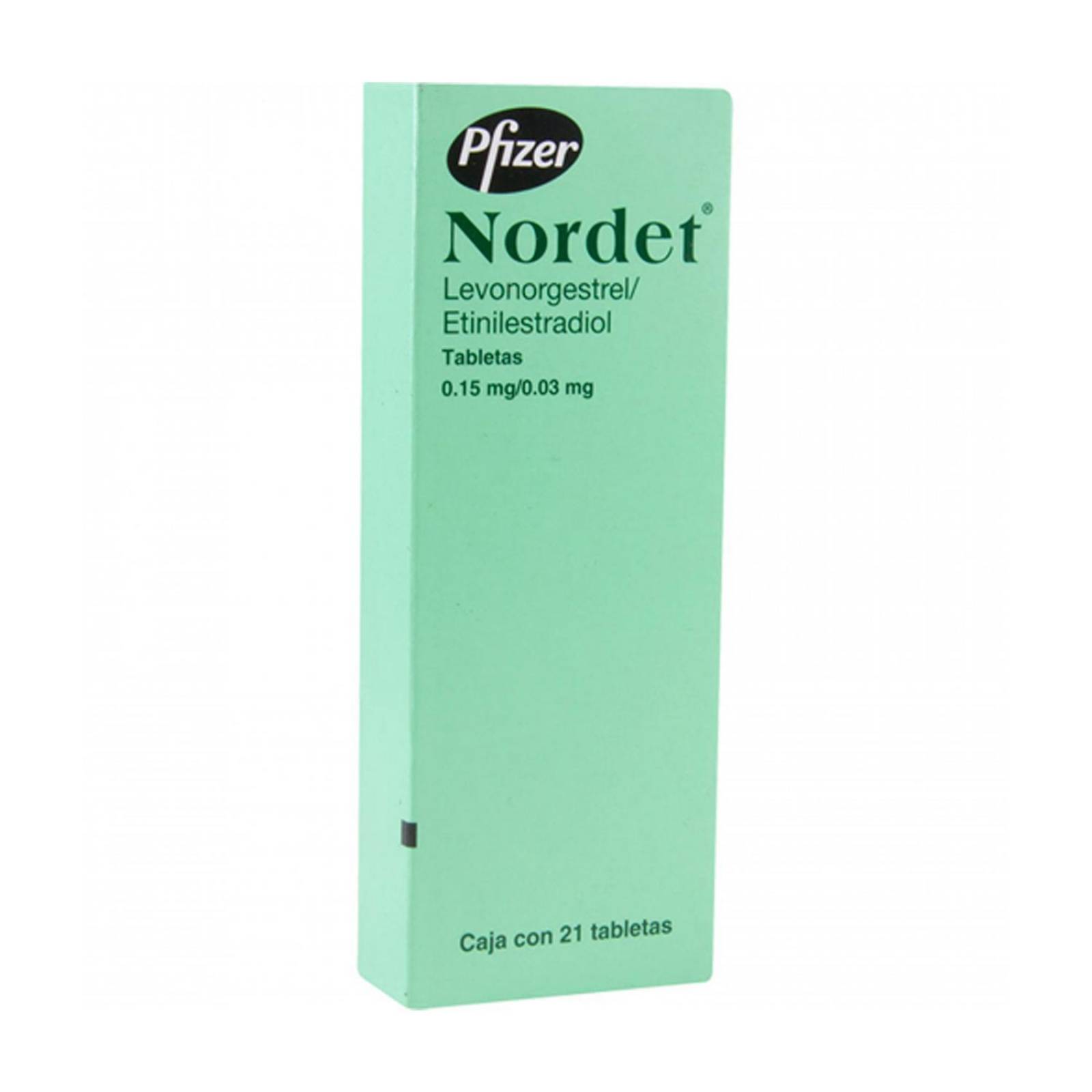 Levonorgestrel- Etinilestriadol Nordet 21 tabletas 