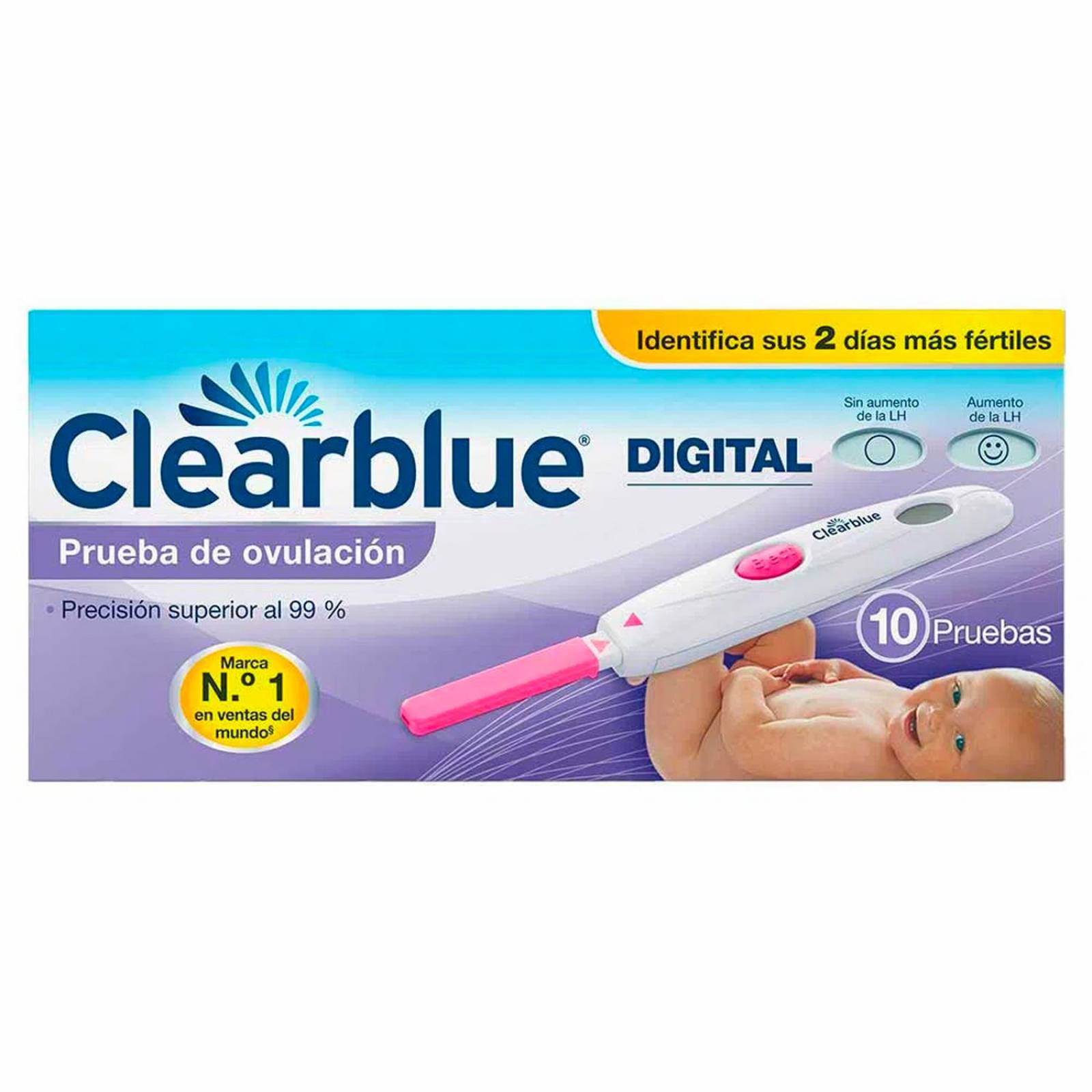 Prueba de ovulación online clearblue digital