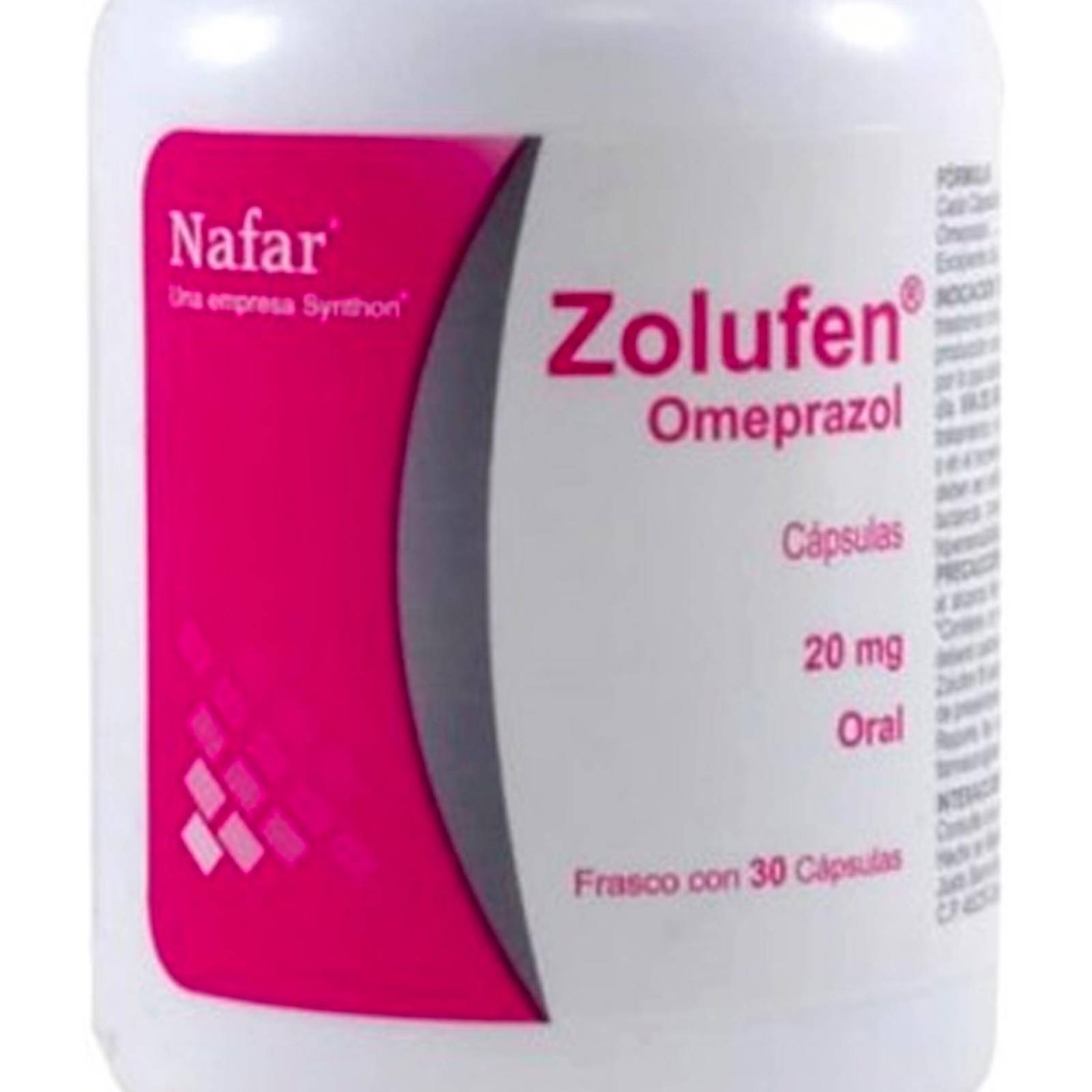 Omeprazol Zolufen 120 Cápsulas de 20 mg