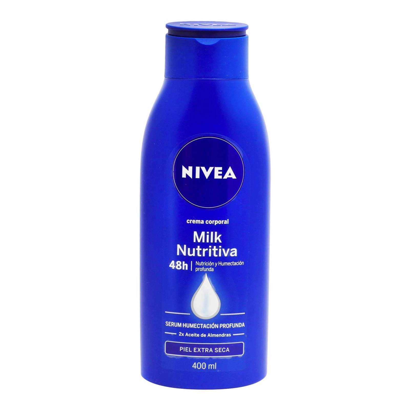 Crema Nivea Milk Nutritiva 400 ml 