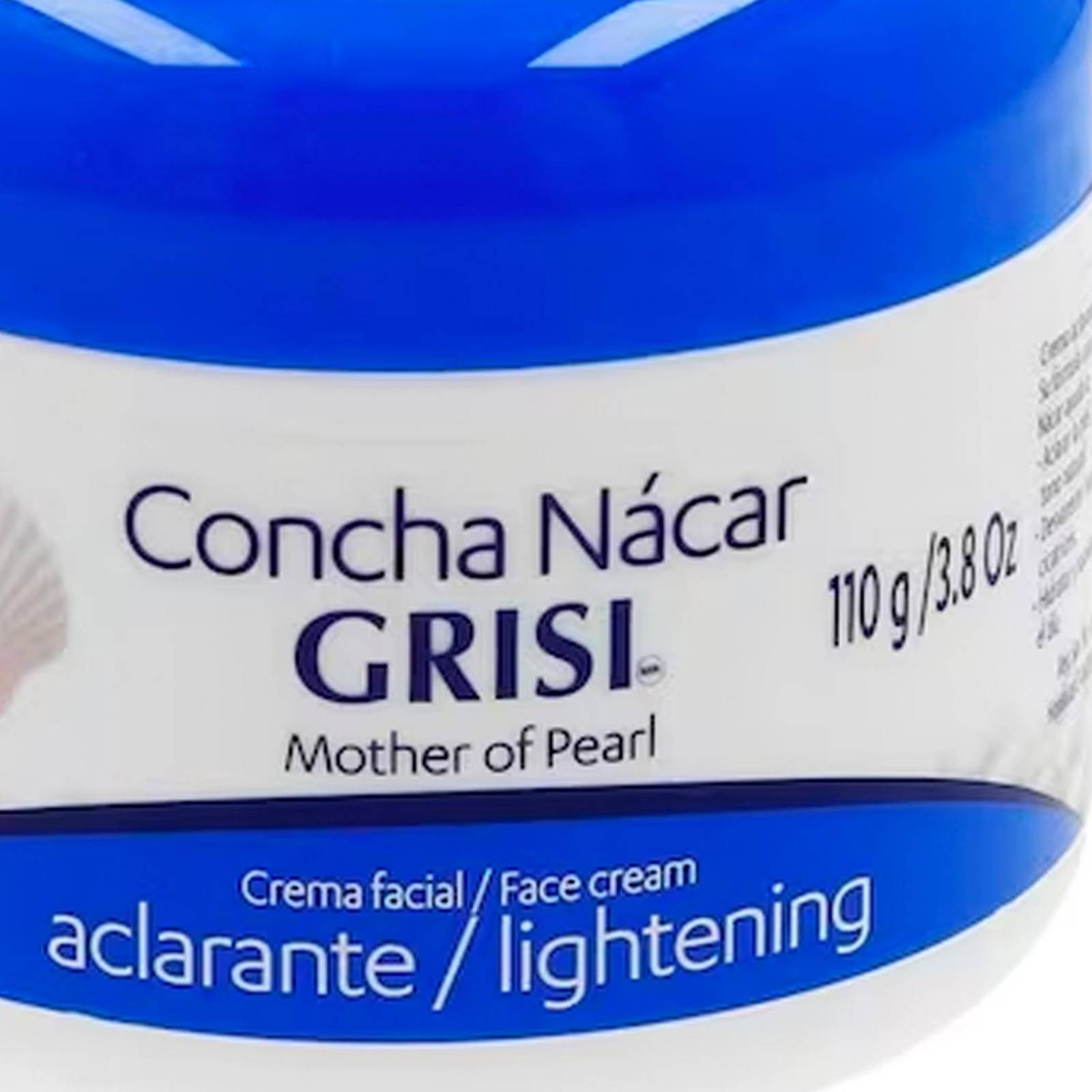 Crema Grisi Concha Nacar 110 gr 