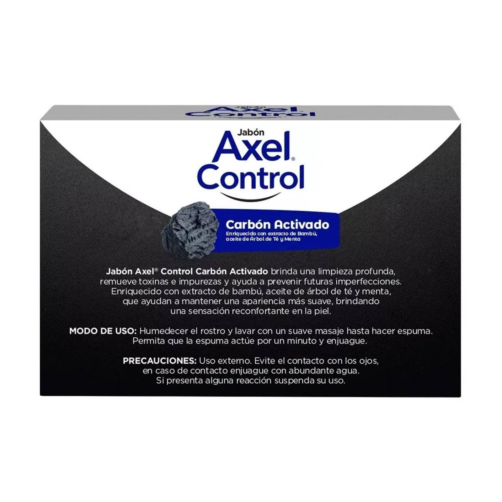 Jabón Axel Control Carbón Activado 100 gr 