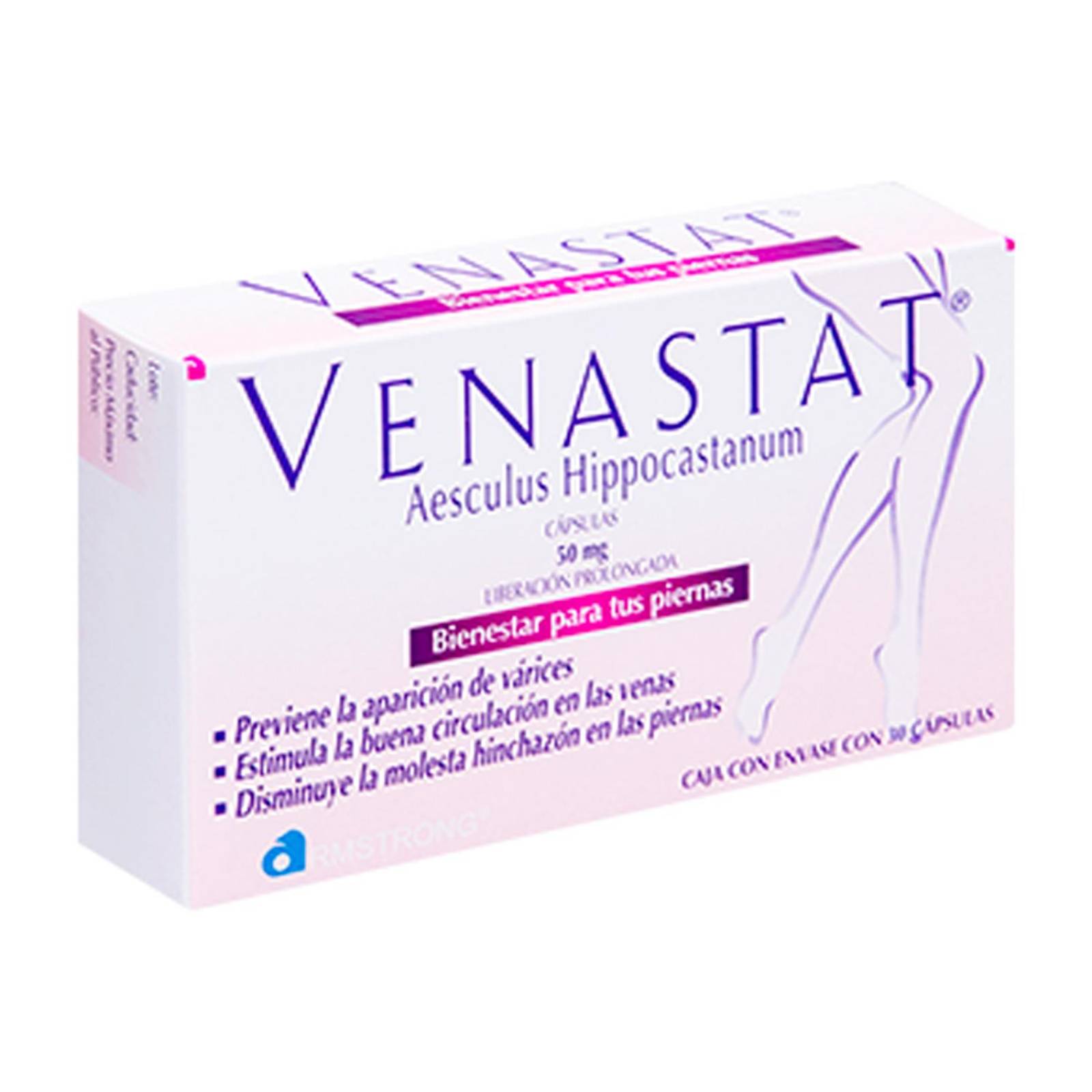 Cápsulas Venastat 30 piezas 
