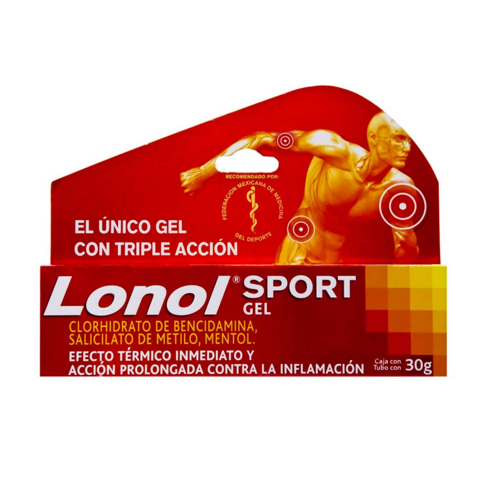 Gel Lonol Sport 30 gr 