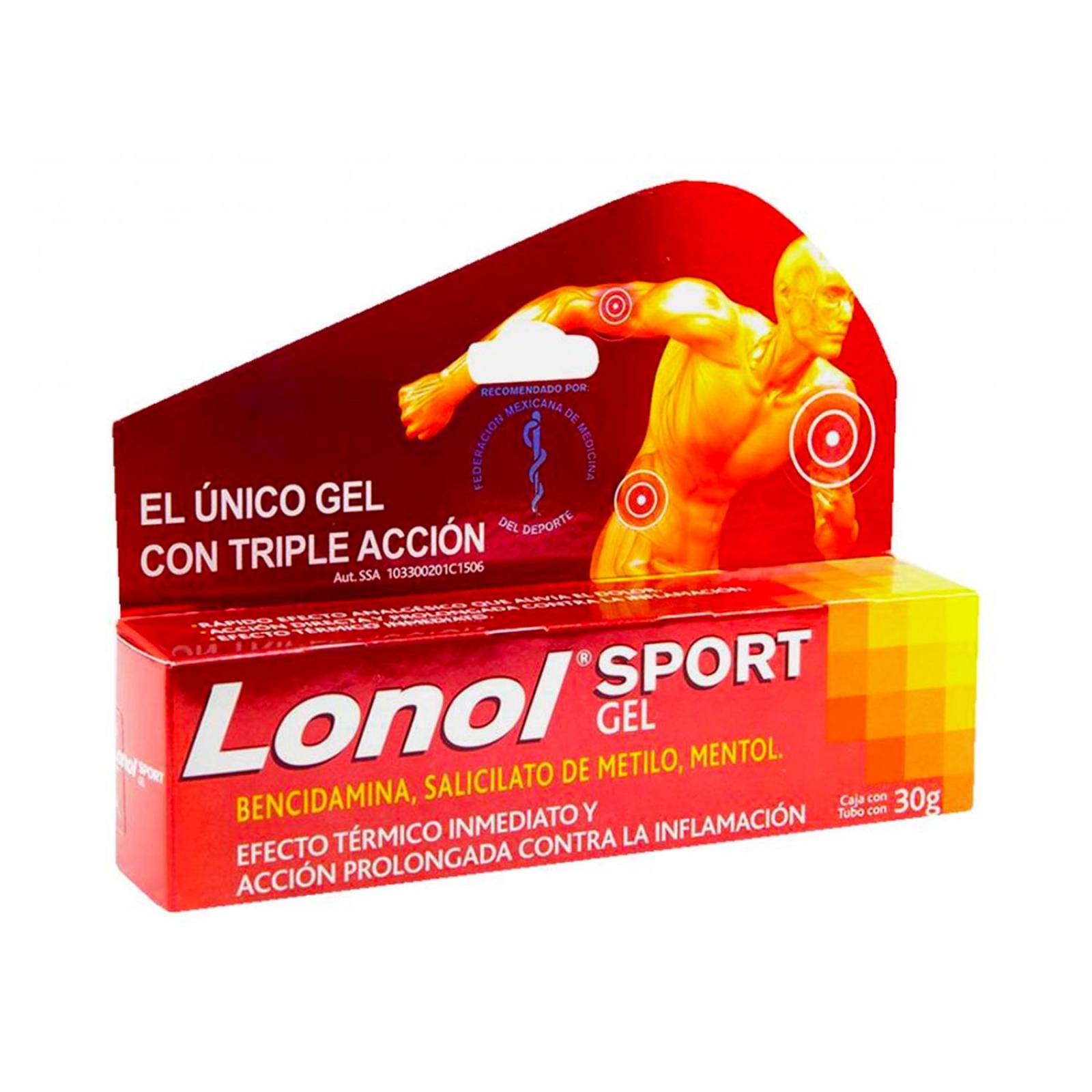 Gel Lonol Sport 30 gr 