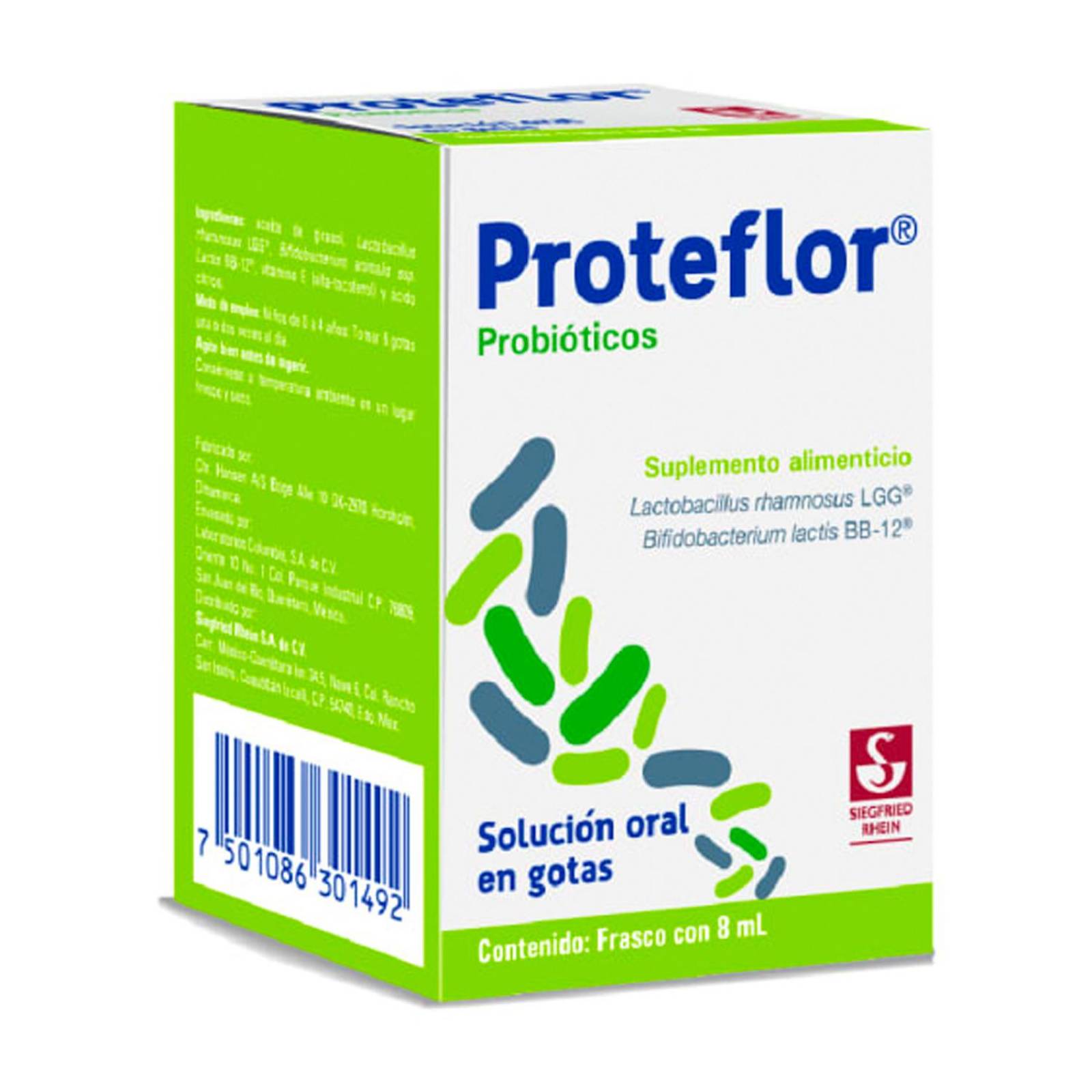 Suplemento Alimenticio Proteflor Probióticos 8 ml 