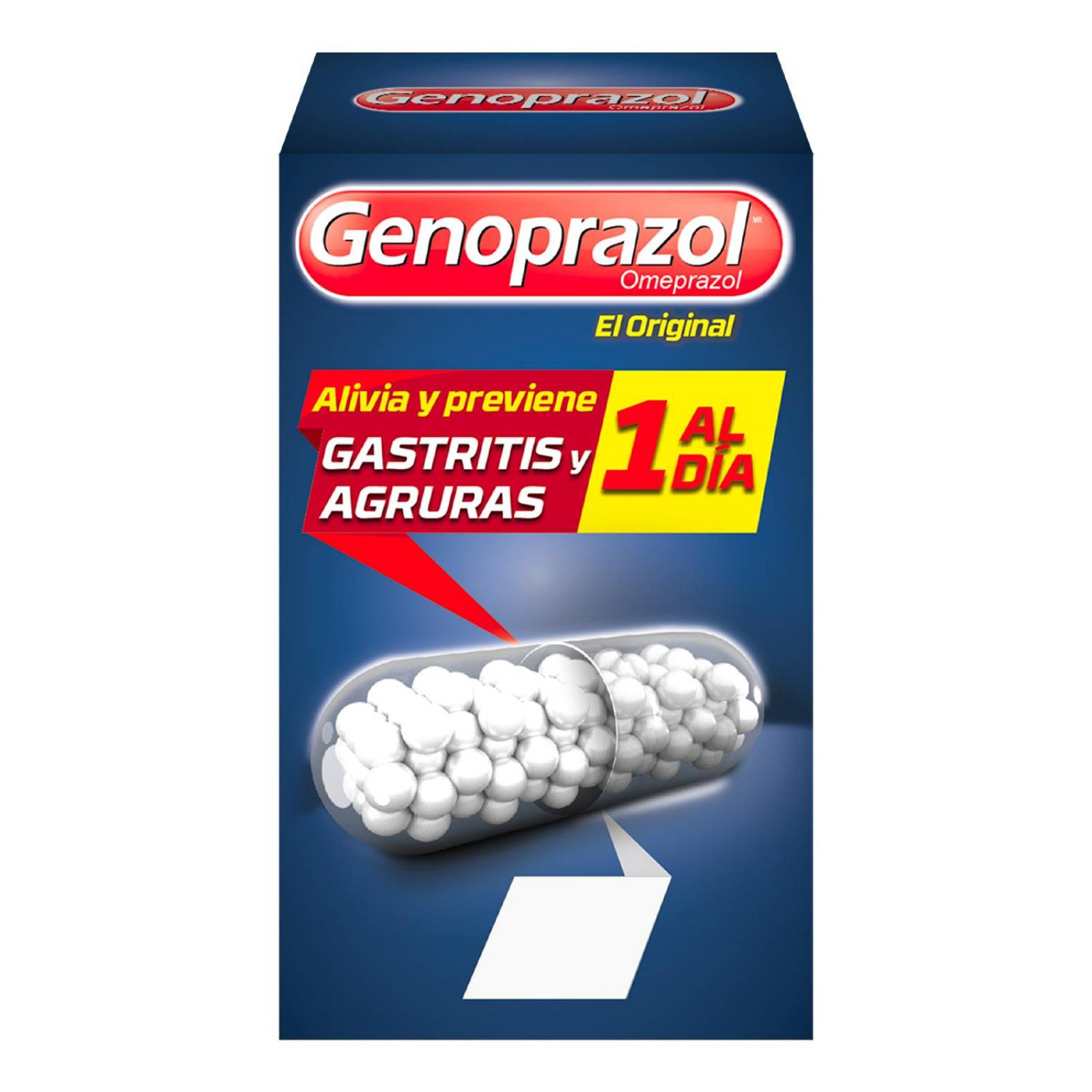 Omeprazol Genoprazol Original 20 mg 49 Cápsulas 