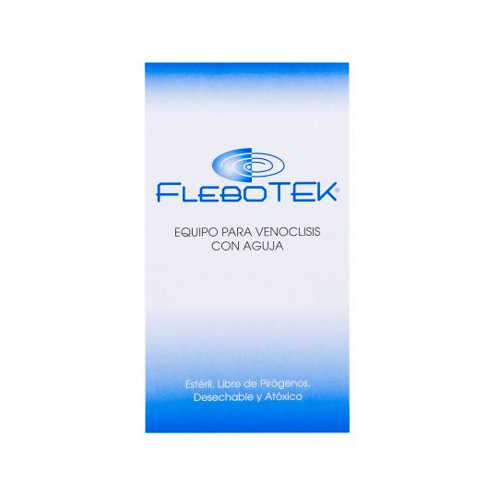 Equipo para Venoclisis Flebotek con Aguja 1 pieza