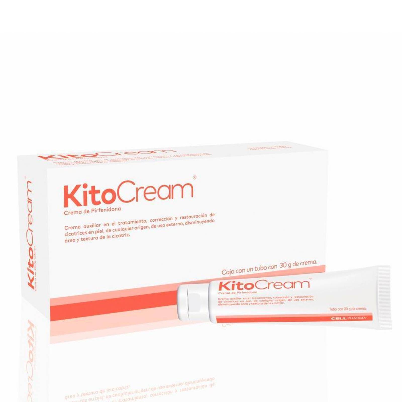 Crema KitoCream Pirfenidona 10% 30 gr 