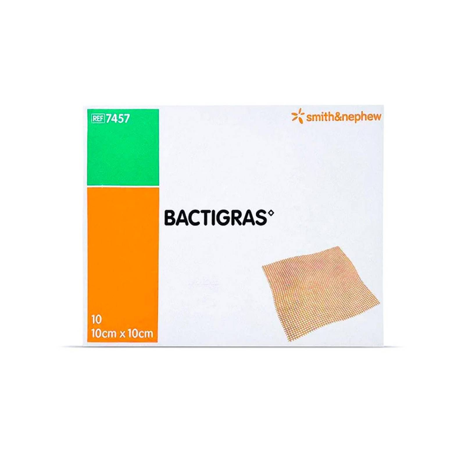 Apósitos Bactigras 10x10 cm 10 piezas 