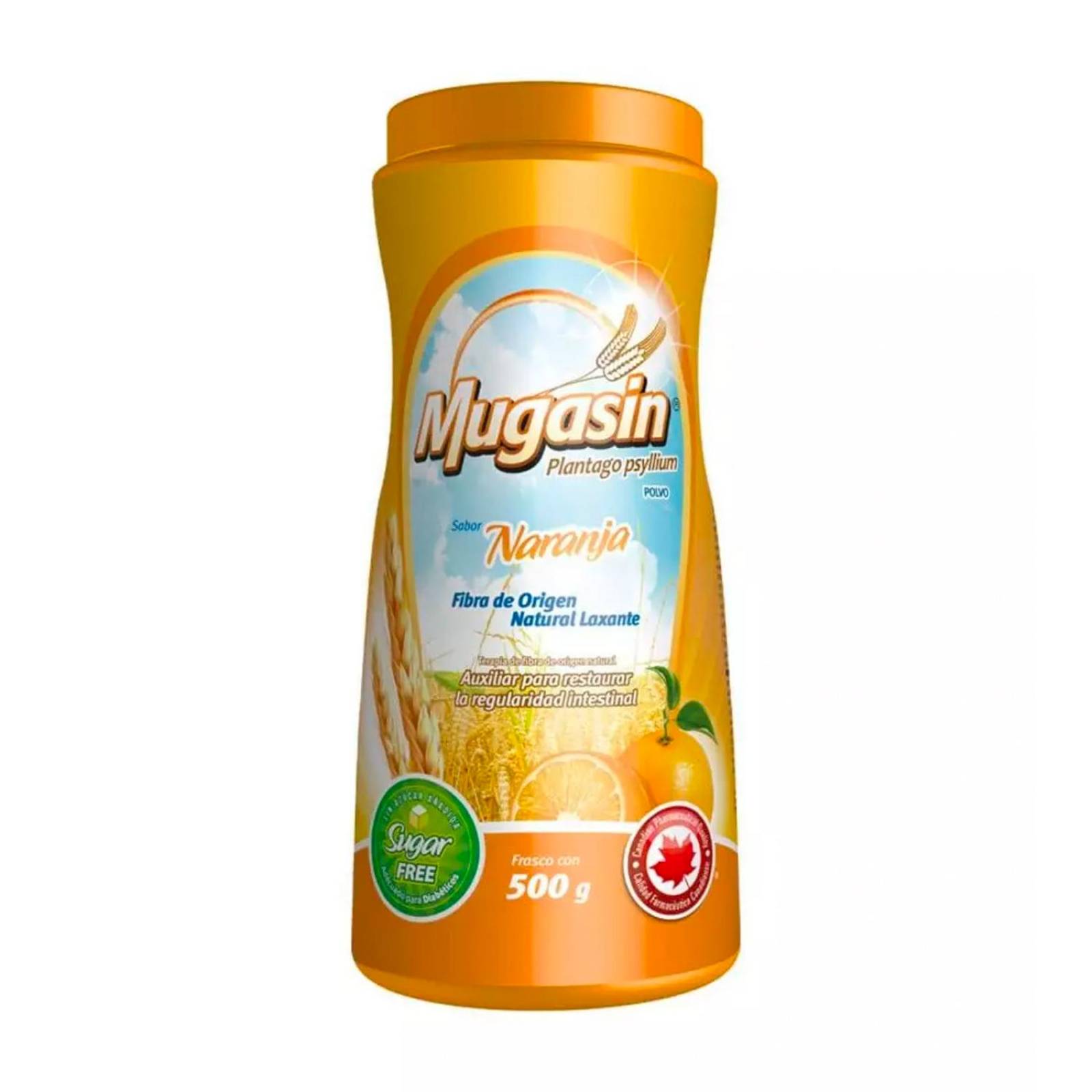 Polvo Mugasin Sabor Naranja 500 gr 