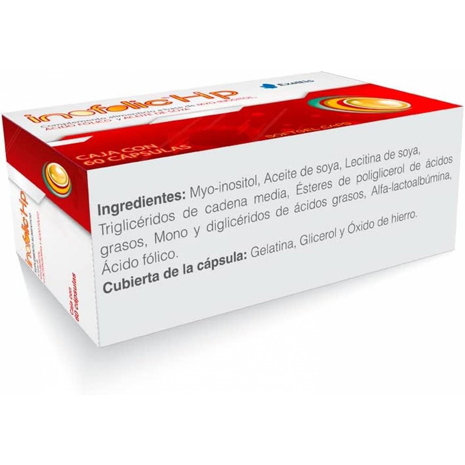 Suplemento Alimenticio Inofolic HP 60 cápsulas 