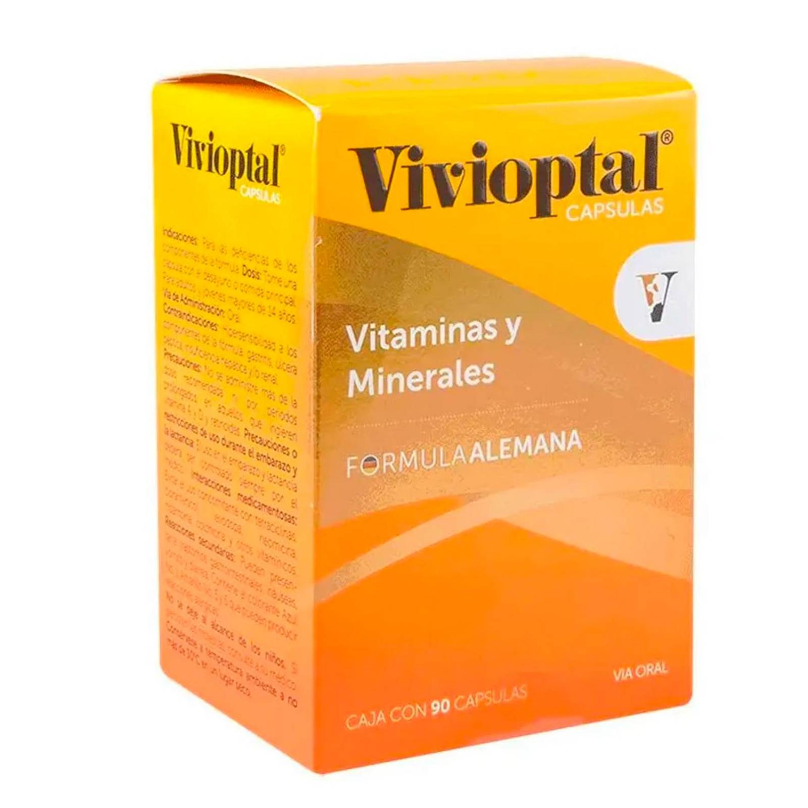 Suplemento Alimenticio Vivioptal 90 Cápsulas