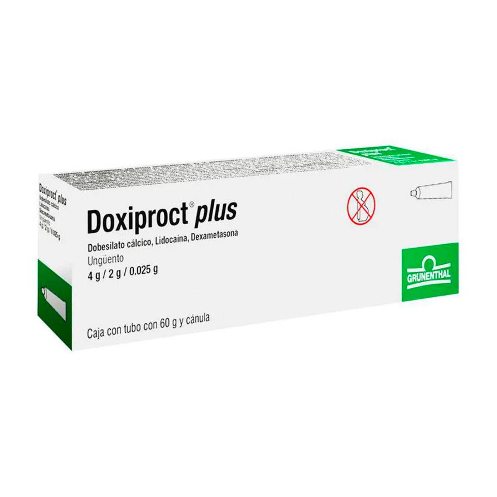 Ungüento Doxiproct Plus 60 gr 