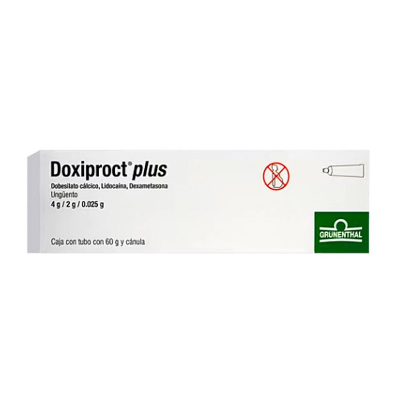 Ungüento Doxiproct Plus 60 gr 