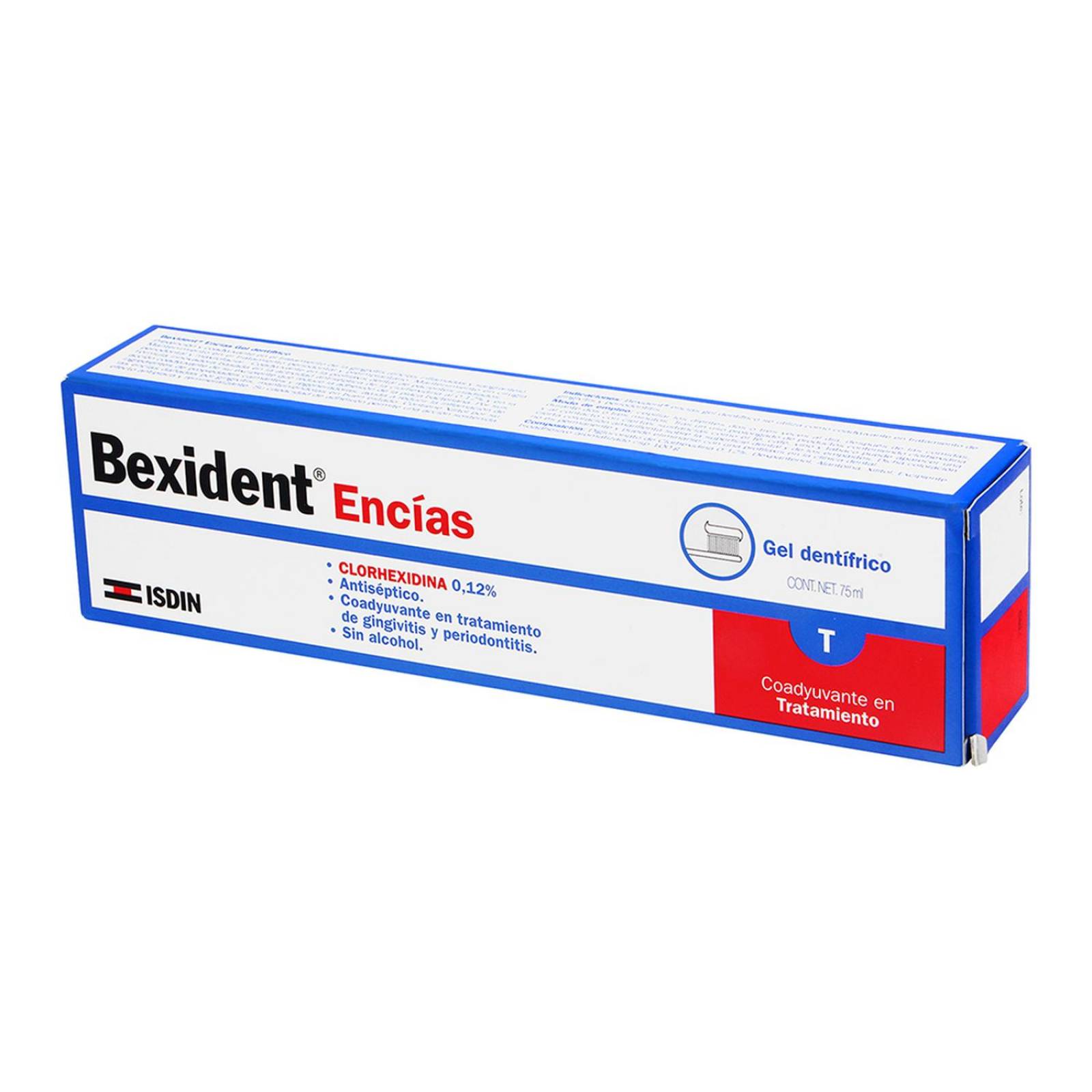 Gel Dentífrico Bexident Encías Clorhedixina 0.12% 75 ml 