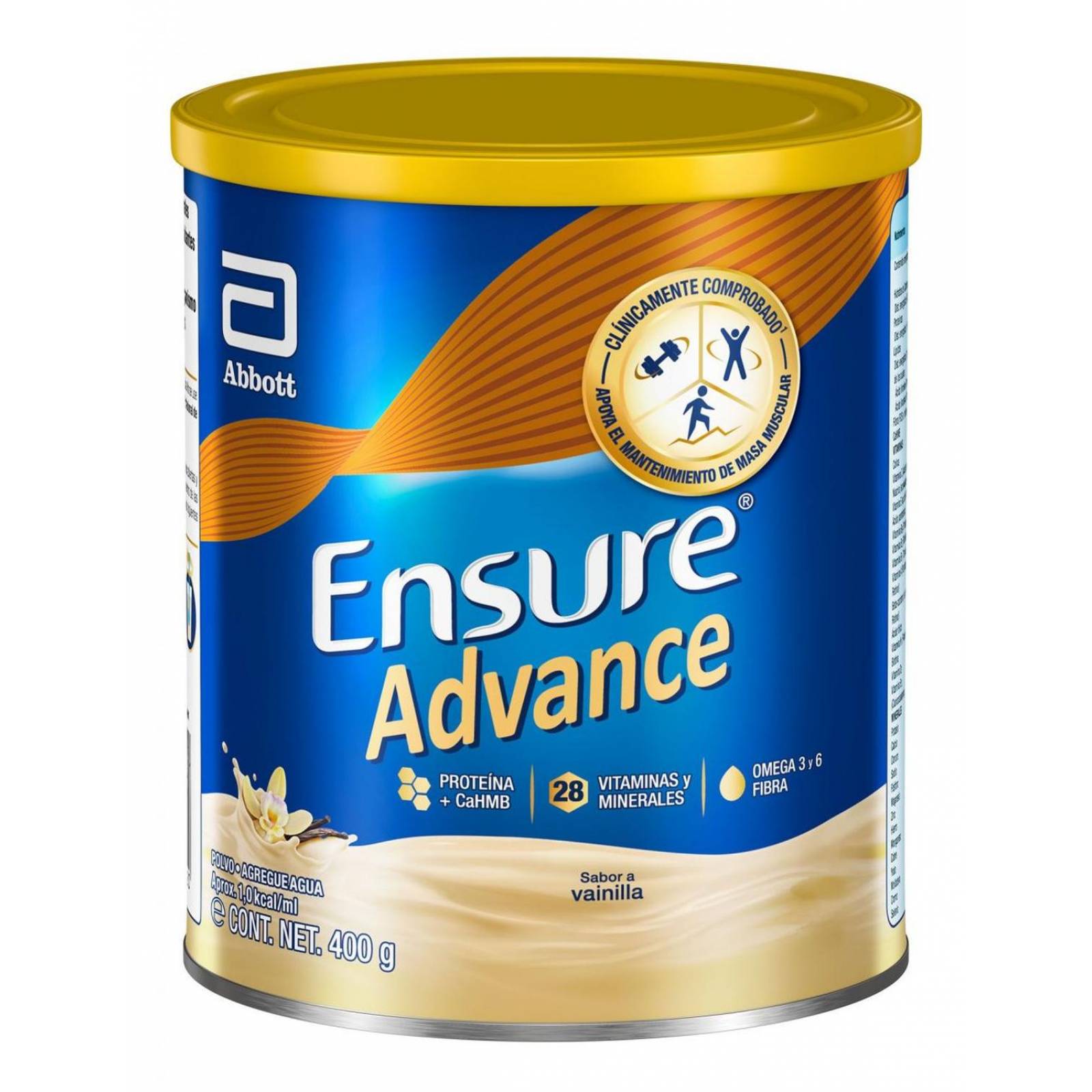 Suplemento Alimenticio Ensure Vainilla 400 gr 