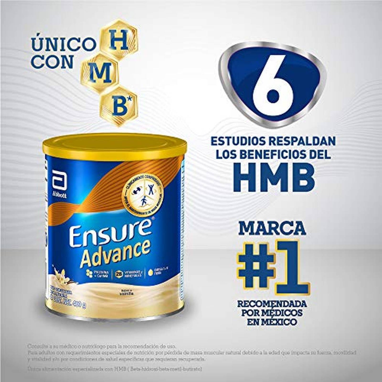 Suplemento Alimenticio Ensure Vainilla 400 gr 