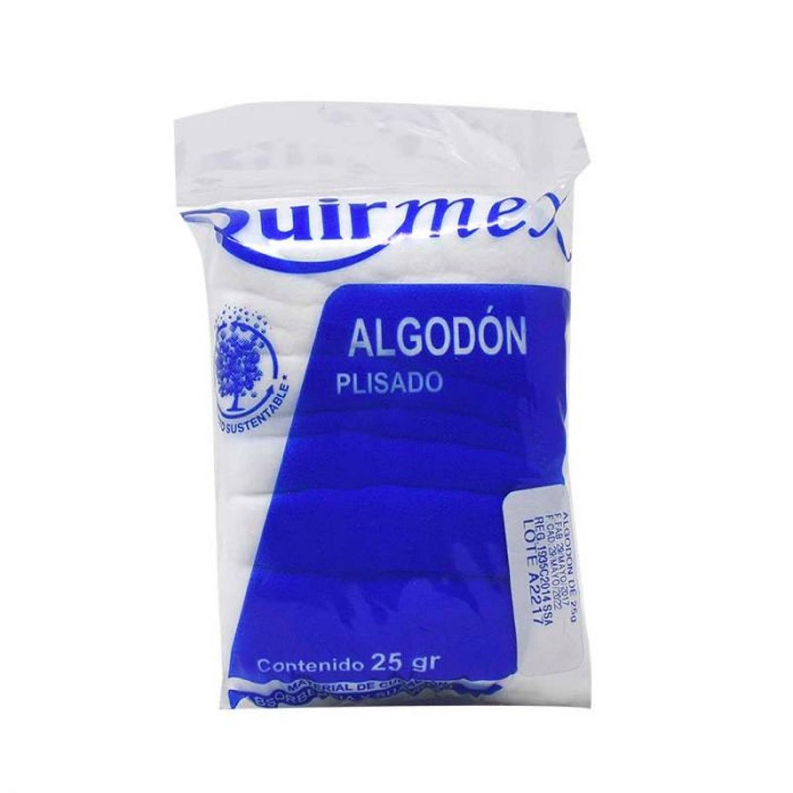 Algodón Quirmex Plisado 25 gr 