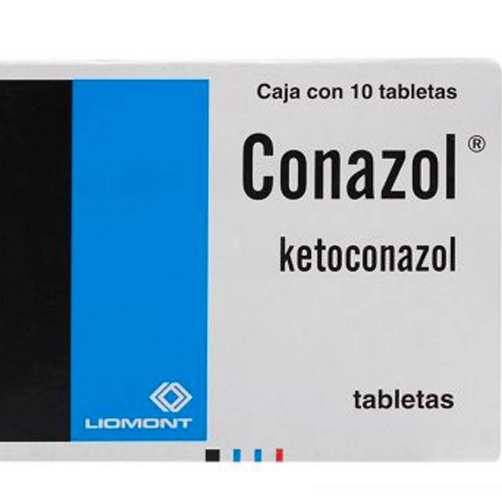 Ketoconazol Conazol-K 200 mg 10 tabletas