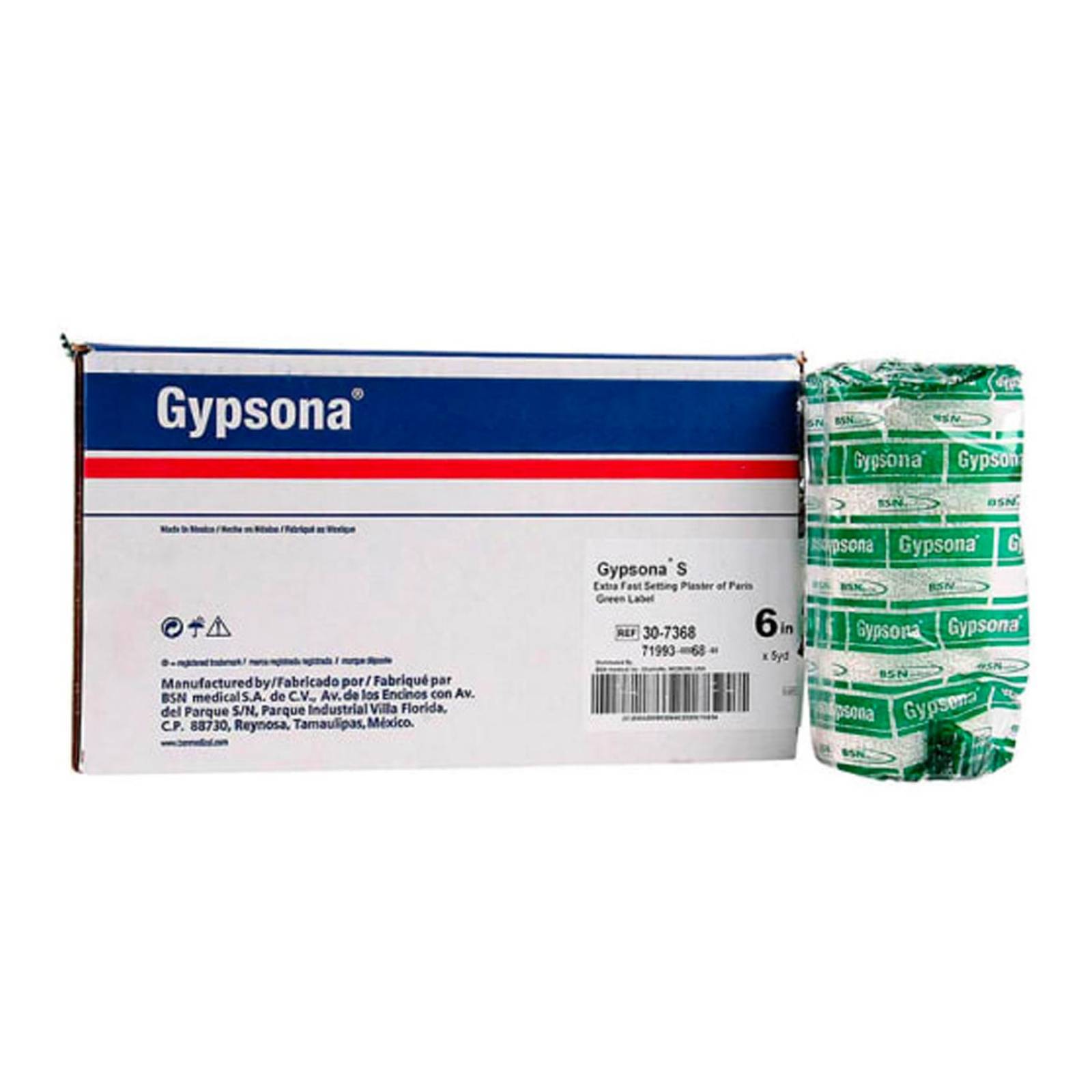 Venda de Yeso Gypsona 15cmx2.75m 12 piezas 