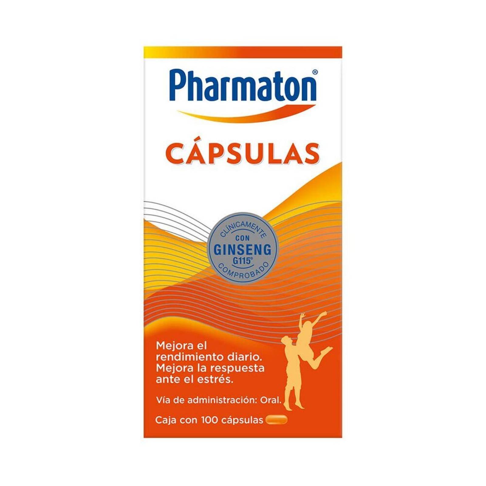 Suplemento Alimenticio Pharmaton 100 Cápsulas