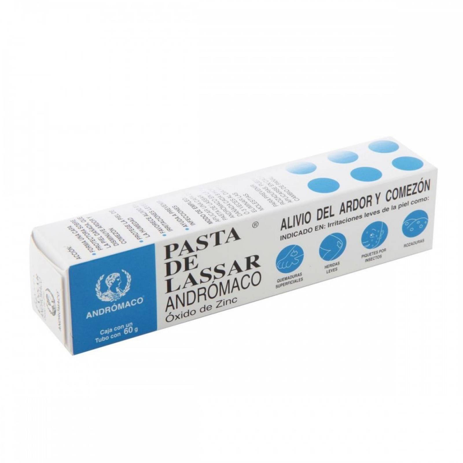 Pasta de Lassar Andrómaco Tubo 60 gr 