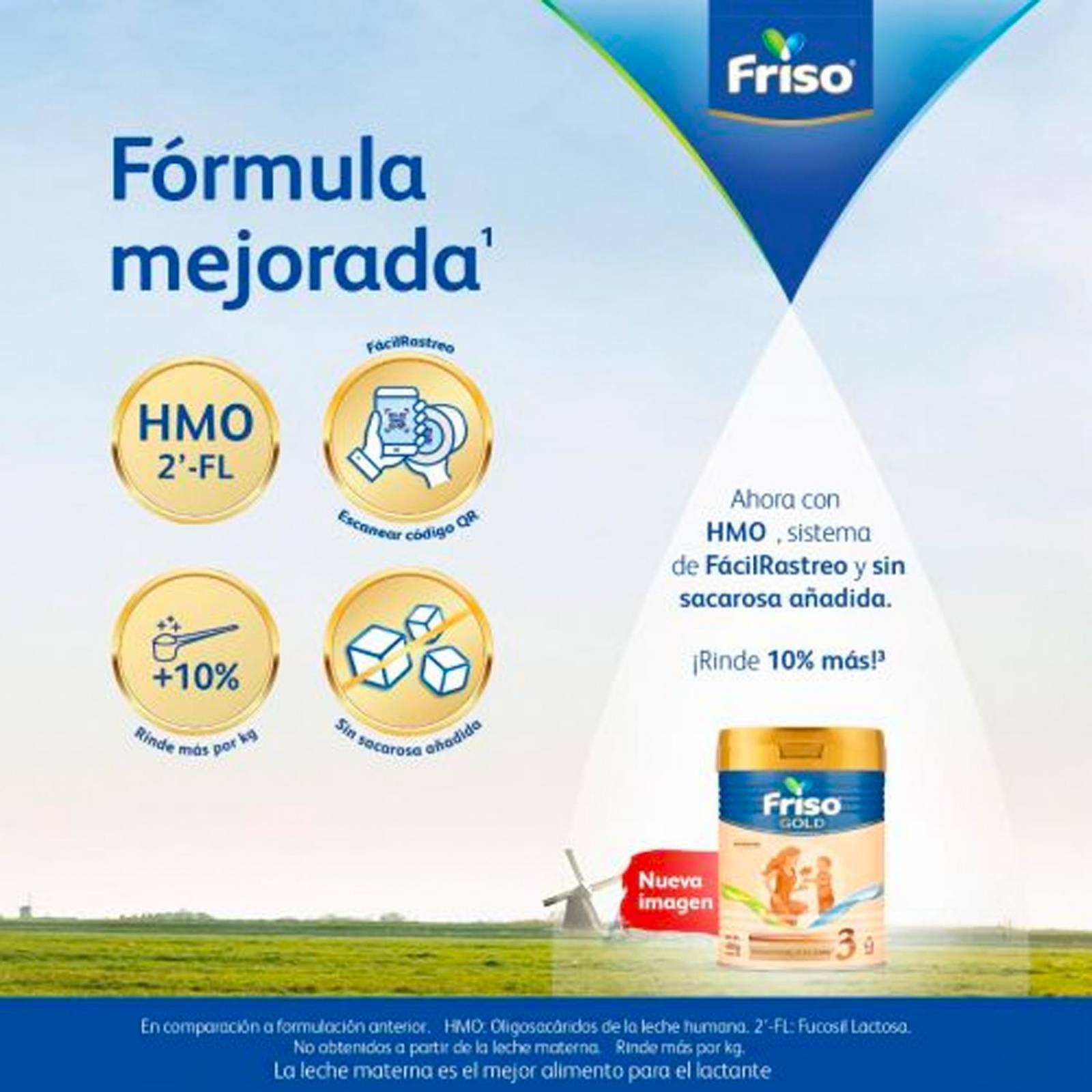 Fórmula Infantil Friso Gold Etapa 3 800 gr 