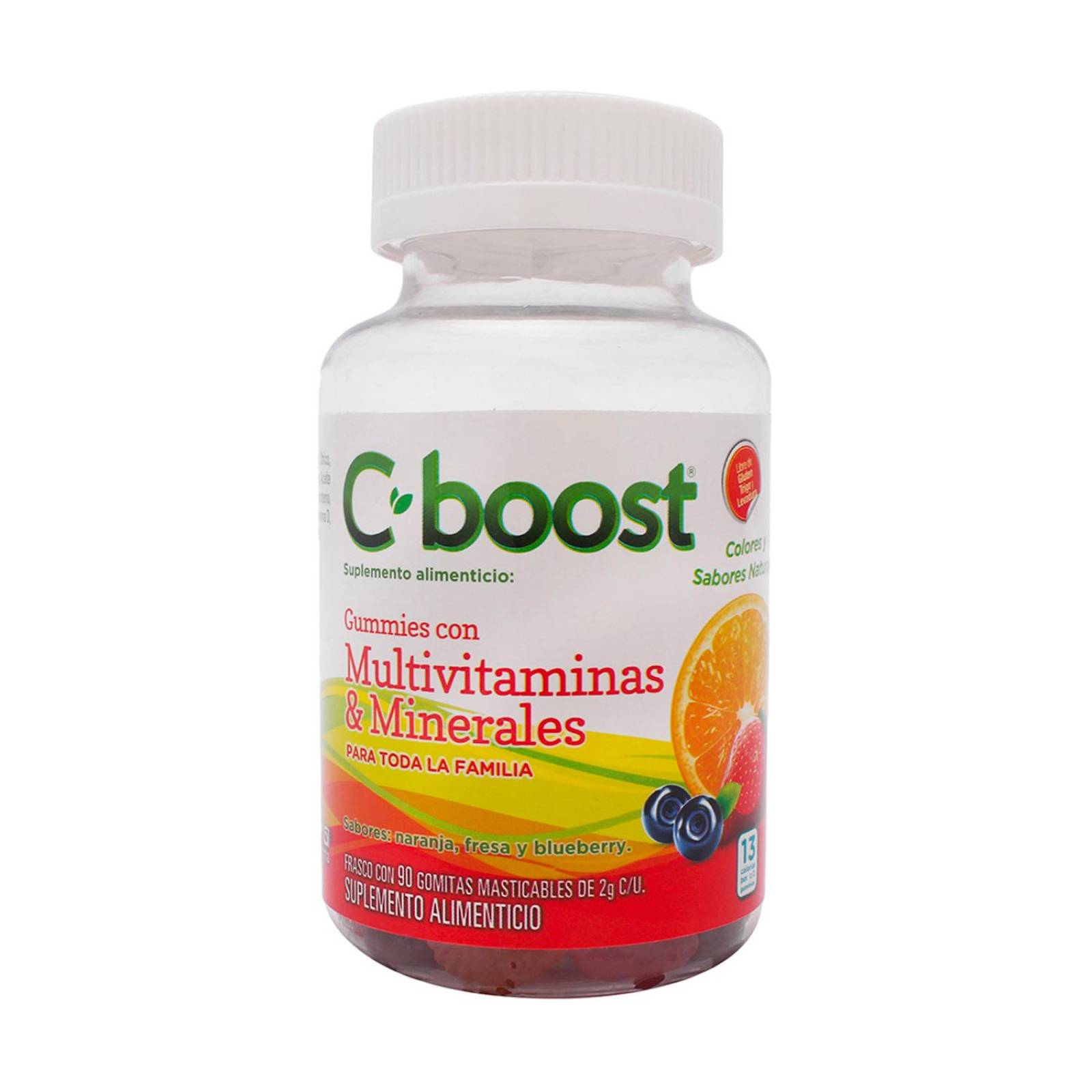 Gomitas Cboost Vitamina C 90 piezas 
