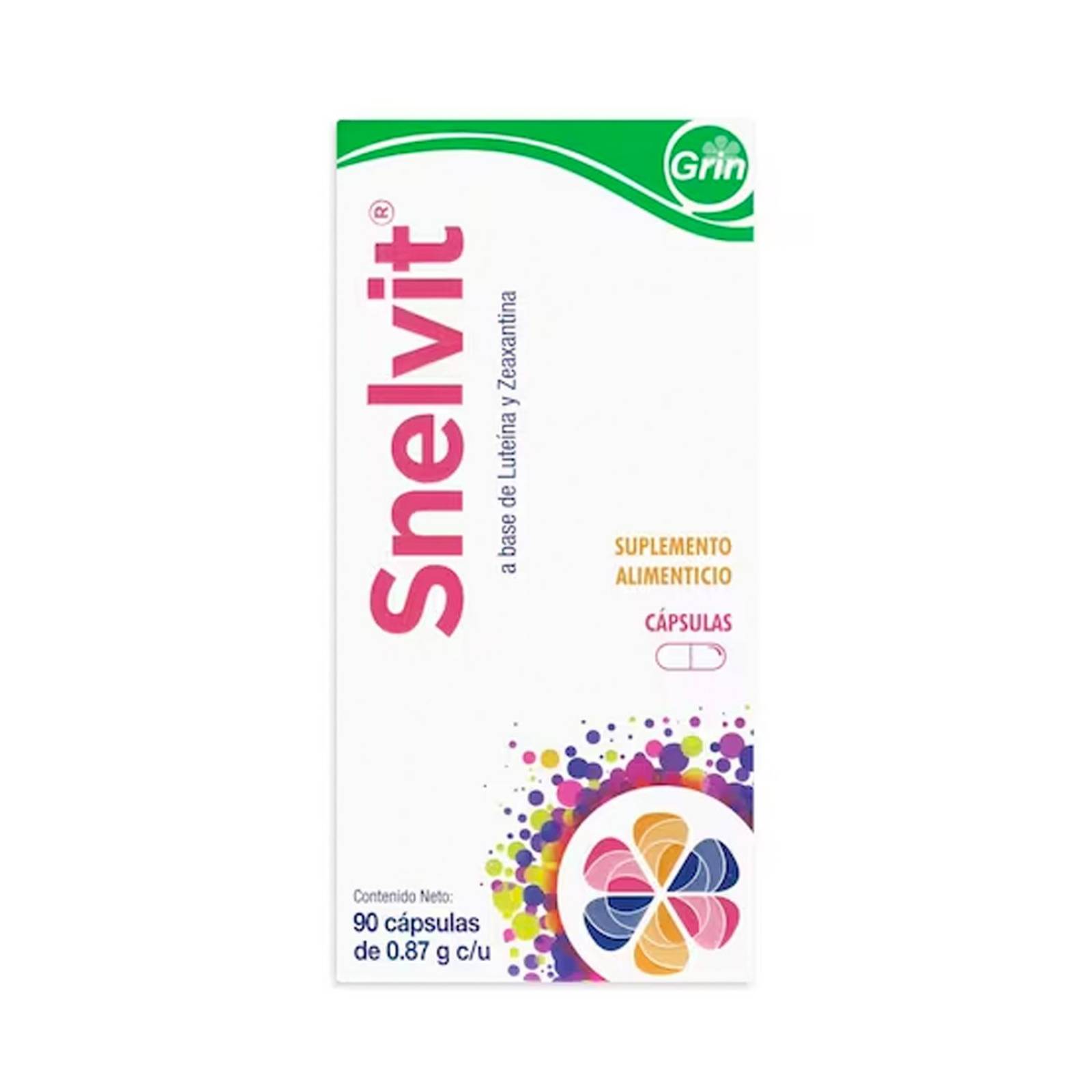 Suplemento Alimenticio Snelvit 90 Cápsulas