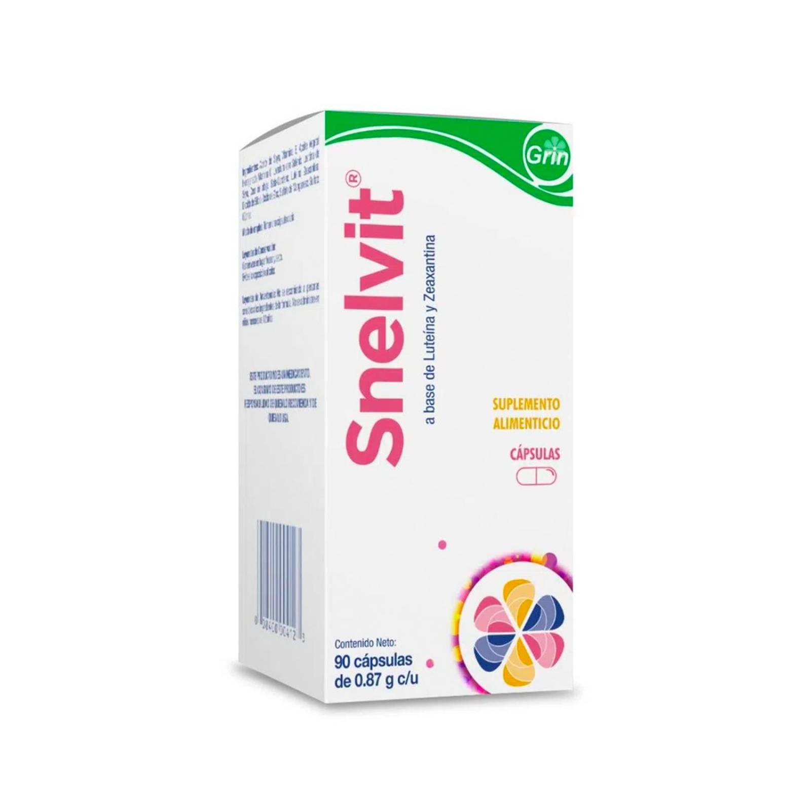 Suplemento Alimenticio Snelvit 90 Cápsulas