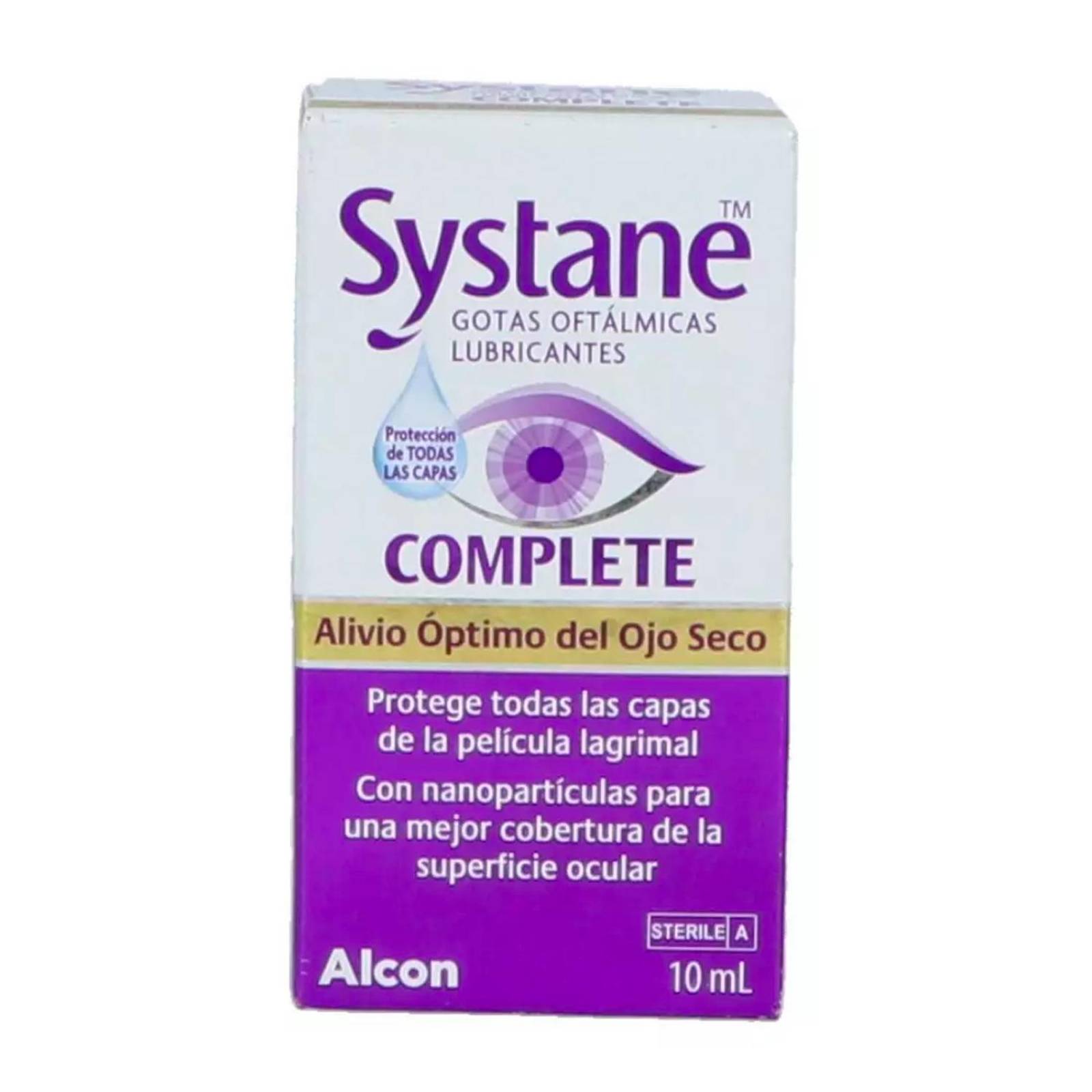 Gotas Oftálmicas Lubricantes Systane Complete 10 ml 