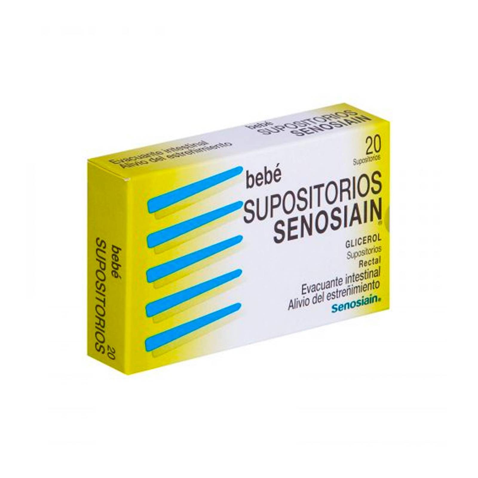 Supositorios Senosiain Bebé 20 piezas 
