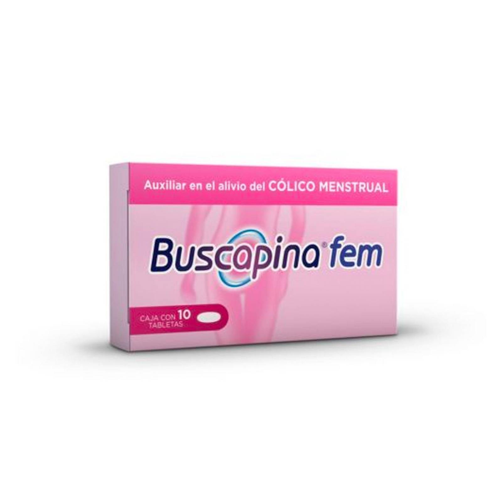 Tabletas Buscapina Fem 10 Piezas