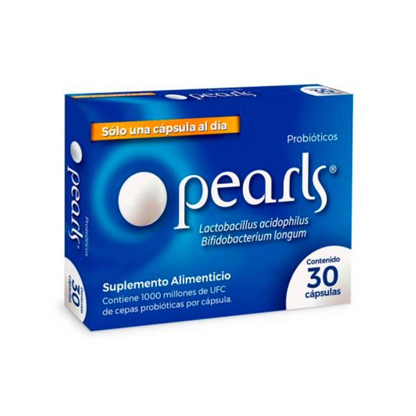 Suplemento Alimenticio Pearls Acidophilus 30 Cápsulas 