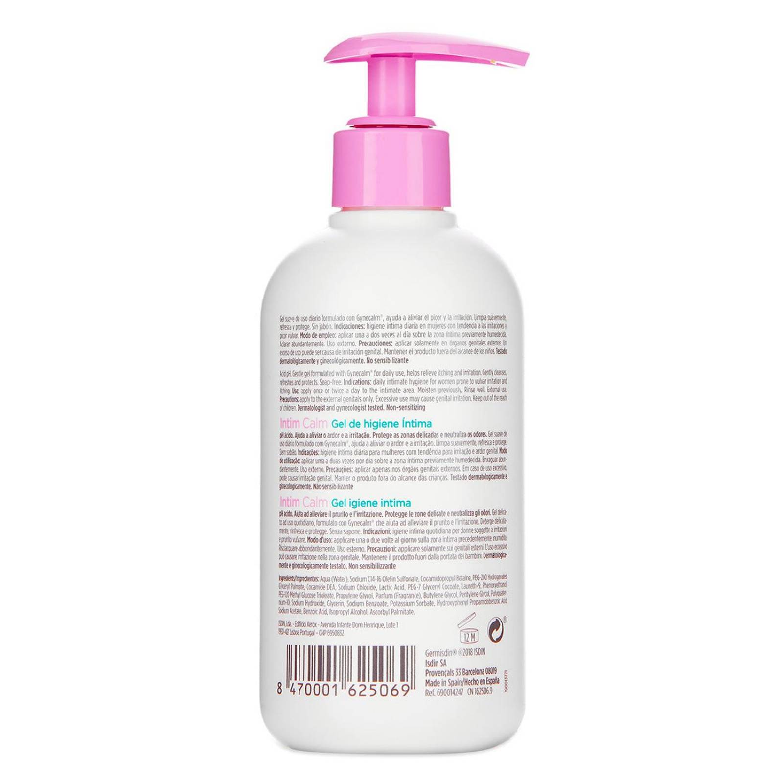 Gel de Baño Isdin Germisdin Intim Calm 250 ml 