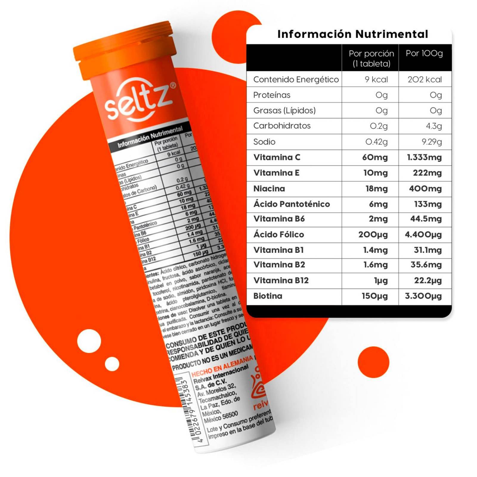 Multivitamínico Seltz 90 gr 